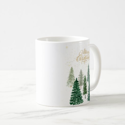 Frohe Weihnachten! Kaffeetasse (VorderseiteRechts)