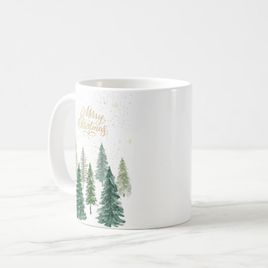 Frohe Weihnachten! Kaffeetasse (Vorderseite Links)