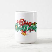 Frohe Weihnachten Kaffeetasse (Mittel)