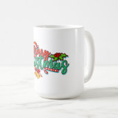 Frohe Weihnachten Kaffeetasse (VorderseiteRechts)