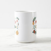 Frohe Weihnachten Kaffeetasse (Mittel)