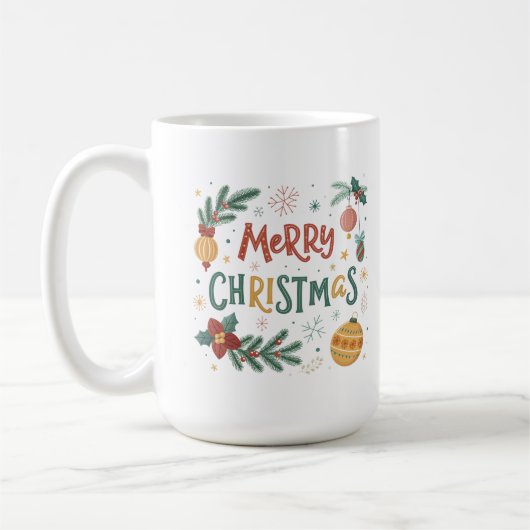 Frohe Weihnachten Kaffeetasse (Links)