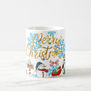 frohe weihnachten kaffeetasse