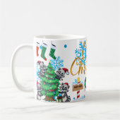 frohe weihnachten kaffeetasse (Links)