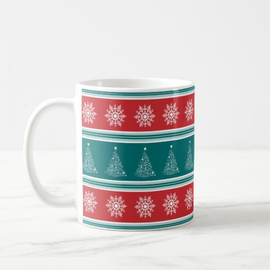 Frohe Weihnachten Kaffeetasse (Links)
