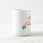 Frohe Weihnachten Kaffeetasse (Mittel)