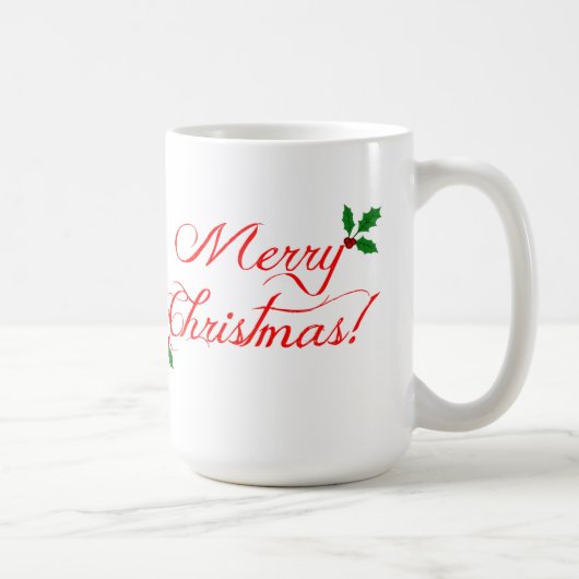 Frohe Weihnachten Kaffeetasse (Rechts)