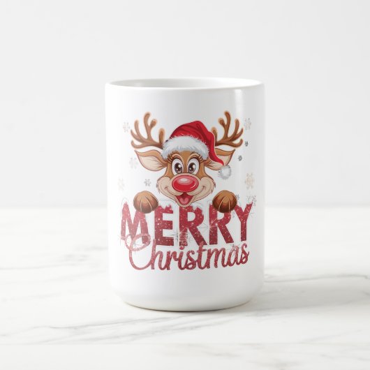 Frohe Weihnachten! Kaffeetasse (Mittel)
