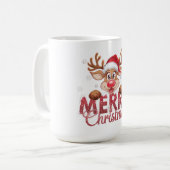 Frohe Weihnachten! Kaffeetasse (Vorderseite Links)