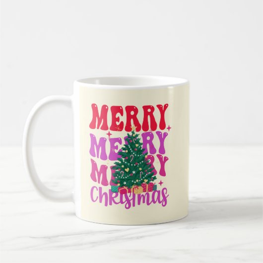 Frohe Weihnachten Kaffeetasse (Links)