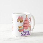 Frohe Weihnachten Kaffeetasse (VorderseiteRechts)