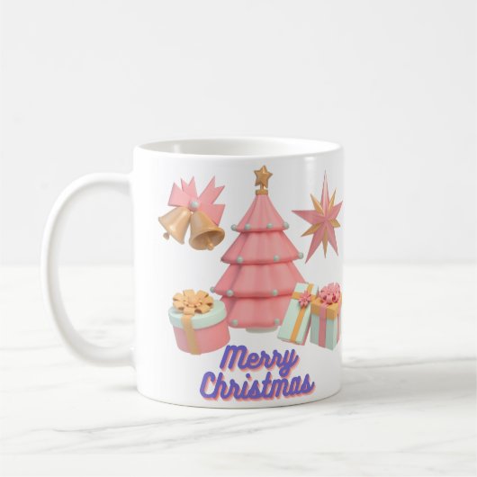 Frohe Weihnachten Kaffeetasse (Links)