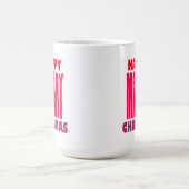 Frohe Weihnachten Kaffeetasse (Mittel)