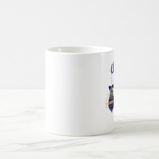 Frohe Weihnachten Kaffeetasse (Mittel)