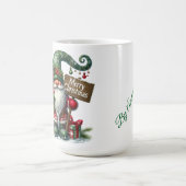 Frohe Weihnachten Kaffeetasse (Mittel)