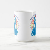 Frohe Weihnachten Kaffeetasse (Mittel)