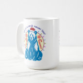 Frohe Weihnachten Kaffeetasse (Vorderseite Links)