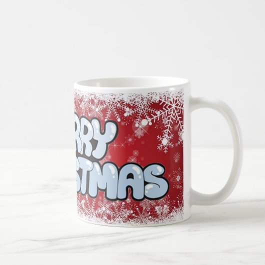 Frohe Weihnachten Kaffeetasse (Rechts)
