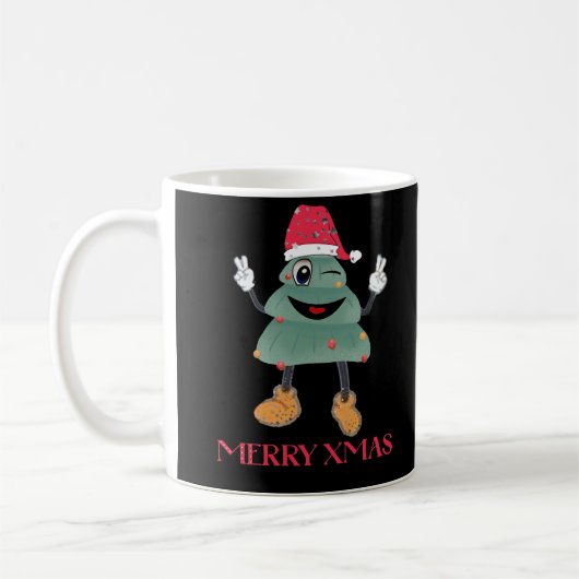 Frohe Weihnachten Kaffeetasse (Links)