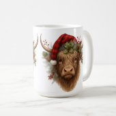 Frohe Weihnachten Kaffeetasse (VorderseiteRechts)