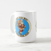 Frohe Weihnachten Kaffeetasse (Vorderseite Links)