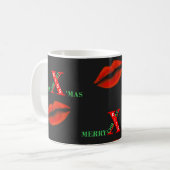 Frohe Weihnachten Kaffeetasse (Vorderseite Links)