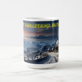 Frohe Weihnachten Kaffeetasse (Mittel)