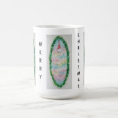 Frohe Weihnachten Kaffeetasse (Mittel)