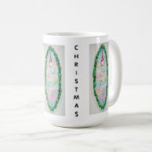 Frohe Weihnachten Kaffeetasse (VorderseiteRechts)