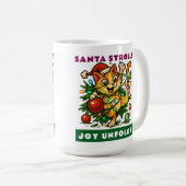 Frohe Weihnachten Kaffeetasse (VorderseiteRechts)