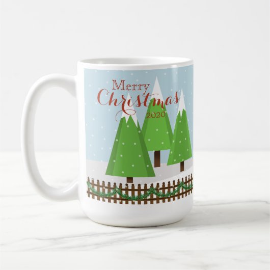 Frohe Weihnachten Kaffeetasse (Links)