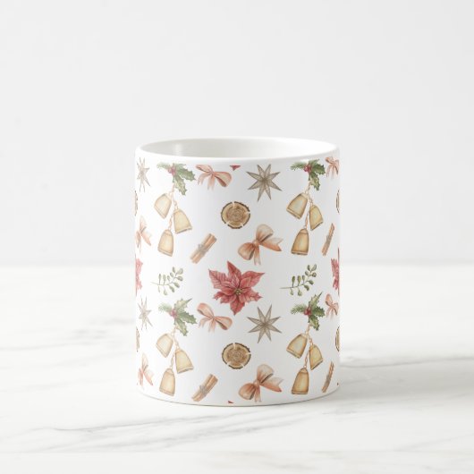 Frohe Weihnachten Kaffeetasse (Mittel)