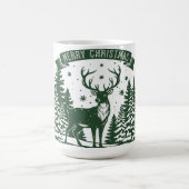 Frohe Weihnachten Kaffeetasse (Mittel)