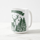 Frohe Weihnachten Kaffeetasse (VorderseiteRechts)