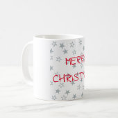 Frohe Weihnachten Kaffeetasse (Vorderseite Links)