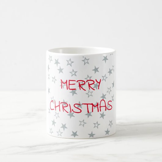 Frohe Weihnachten Kaffeetasse (Mittel)