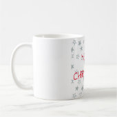 Frohe Weihnachten Kaffeetasse (Links)