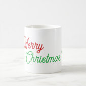 Frohe Weihnachten Kaffeetasse (Mittel)