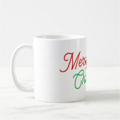 Frohe Weihnachten Kaffeetasse (Links)