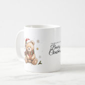 Frohe Weihnachten! Kaffeetasse (Vorderseite Links)