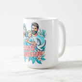 Frohe Weihnachten Kaffeetasse (VorderseiteRechts)