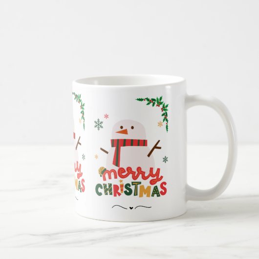 Frohe Weihnachten Kaffeetasse (Rechts)