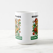 Frohe Weihnachten Kaffeetasse (Mittel)