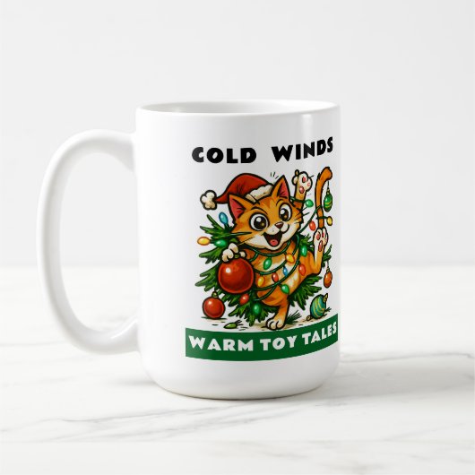 Frohe Weihnachten Kaffeetasse (Links)