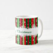 Frohe Weihnachten Kaffeetasse (VorderseiteRechts)