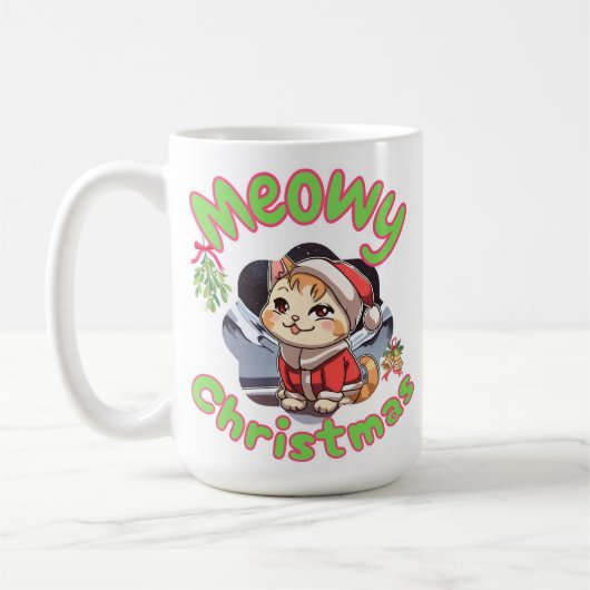 Frohe Weihnachten  Kaffeetasse (Links)