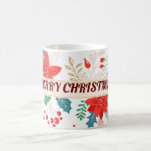 Frohe Weihnachten Kaffeetasse (Mittel)