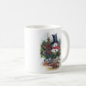Frohe Weihnachten Kaffeetasse (VorderseiteRechts)