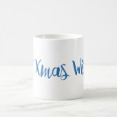 Frohe Weihnachten Kaffeetasse (Mittel)