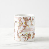 frohe Weihnachten Kaffeetasse (Mittel)